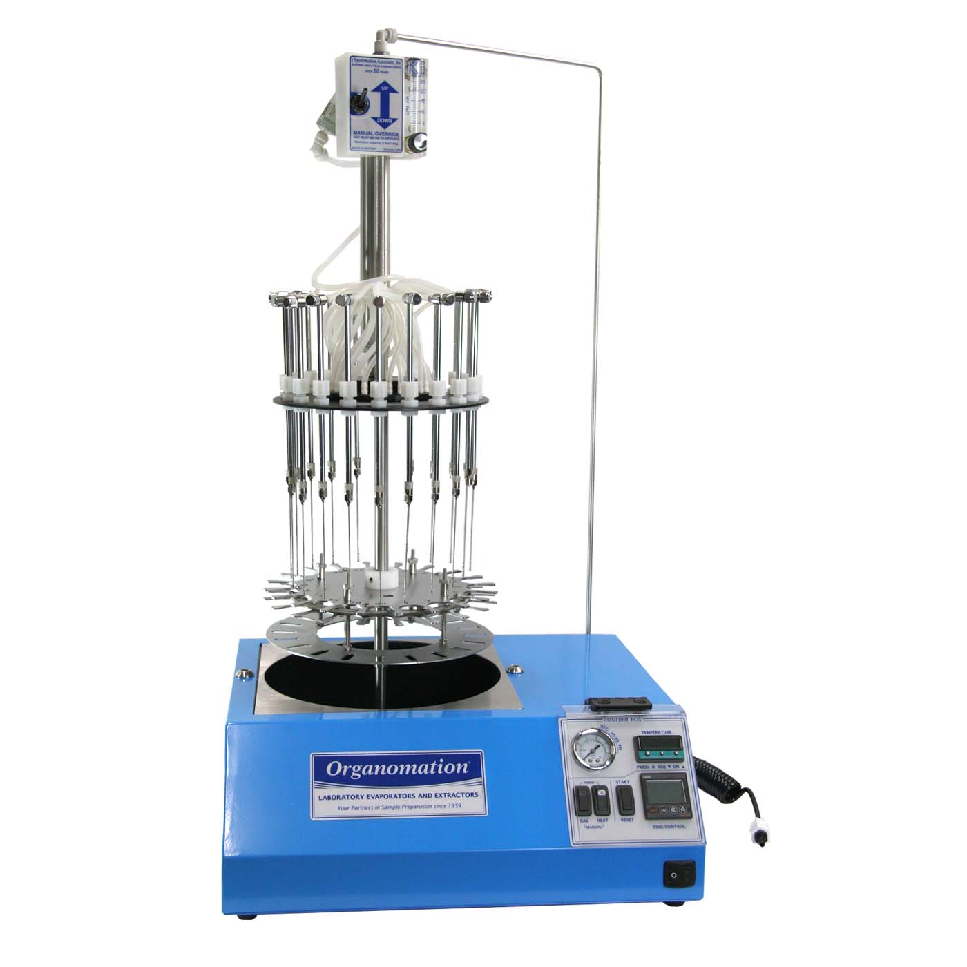 n　oganic Organomation - 20 Position Auto N-EVAP Nitrogen Evaporator
